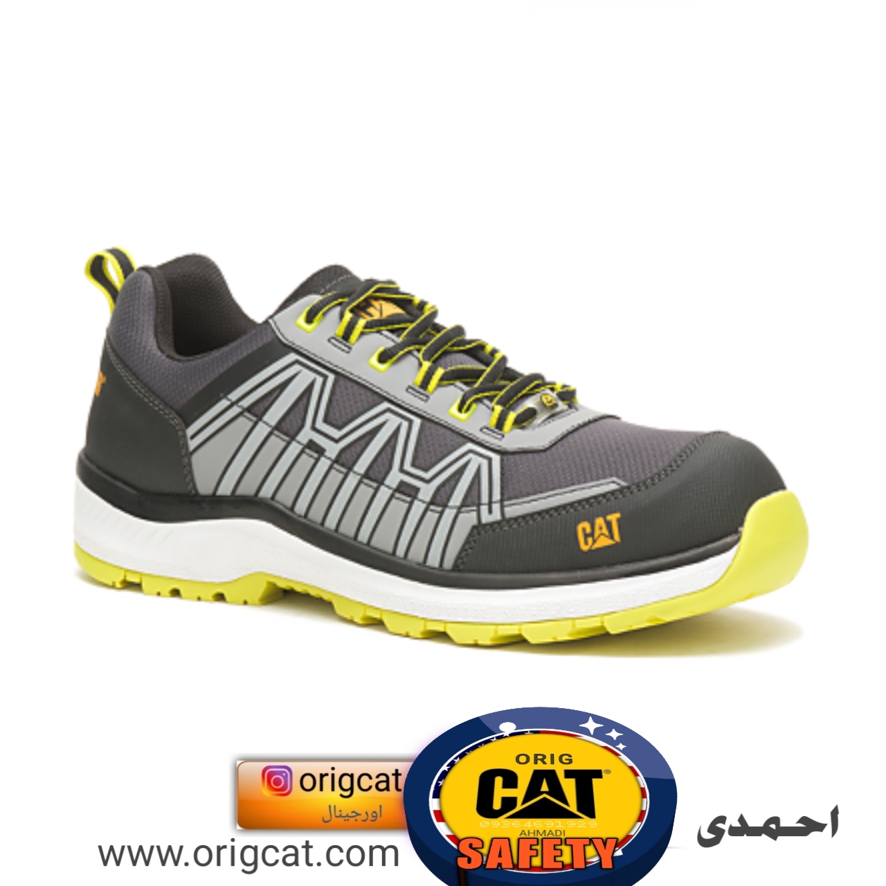 کفش ایمنی مردانه کاترپیلار اورجینال